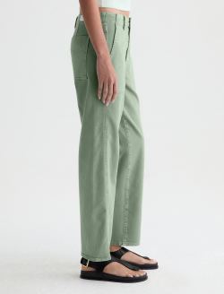 Analeigh Pant Sulfur Faded Moss Mid-Rise Utility WOMENS BOTTOMS Photo 5