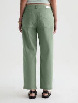 Analeigh Pant Sulfur Faded Moss Mid-Rise Utility WOMENS BOTTOMS Photo 8