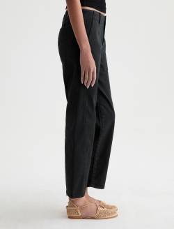 Analeigh Pant Sulfur Super Black Mid-Rise Utility WOMENS BOTTOMS Photo 5