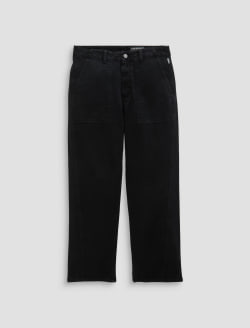 Analeigh Pant Sulfur Super Black Mid-Rise Utility WOMENS BOTTOMS Photo 1