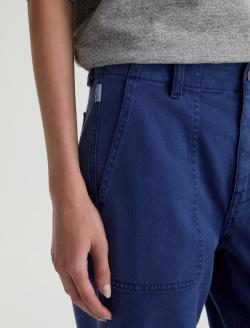 Analeigh Pant Sulfur Pacific Navy Mid-Rise Utility WOMENS BOTTOMS Photo 4