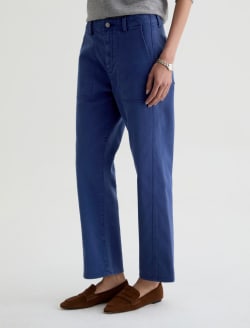 Analeigh Pant Sulfur Pacific Navy Mid-Rise Utility WOMENS BOTTOMS Photo 6