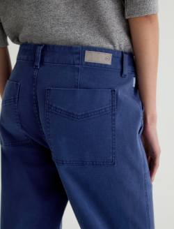 Analeigh Pant Sulfur Pacific Navy Mid-Rise Utility WOMENS BOTTOMS Photo 7