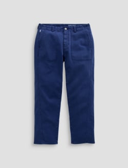 Analeigh Pant Sulfur Pacific Navy Mid-Rise Utility WOMENS BOTTOMS Photo 1