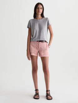 Analeigh Short Sulfur Sparkling Rose Mid-Rise Utility Short WOMENS BOTTOMS Photo 2