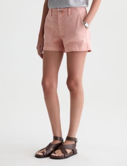 Analeigh Short Sulfur Sparkling Rose Mid-Rise Utility Short WOMENS BOTTOMS Photo 6