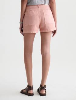 Analeigh Short Sulfur Sparkling Rose Mid-Rise Utility Short WOMENS BOTTOMS Photo 8