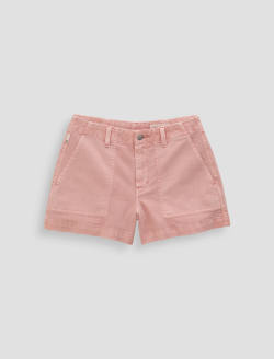 Analeigh Short Sulfur Sparkling Rose Mid-Rise Utility Short WOMENS BOTTOMS Photo 1