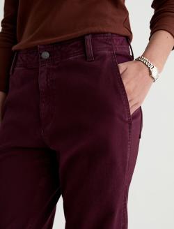 Brinley Jean Sulfur Jazz Berry Mid-Rise Straight WOMENS BOTTOMS Photo 4