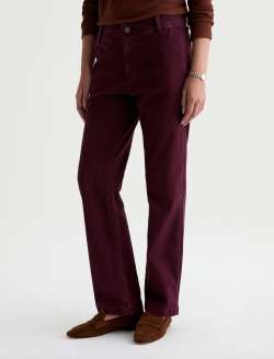 Brinley Jean Sulfur Jazz Berry Mid-Rise Straight WOMENS BOTTOMS Photo 5
