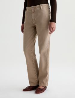 Brinley Jean Sulfur Studio Tan Mid-Rise Straight WOMENS BOTTOMS Photo 5
