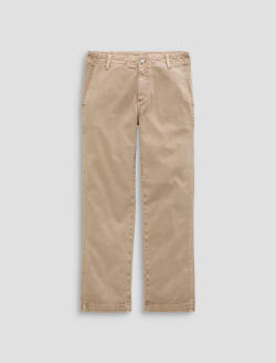 Brinley Jean Sulfur Studio Tan Mid-Rise Straight WOMENS BOTTOMS Photo 1