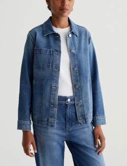 Chiro Jacket Catskills Shirt Jacket AG Cloud Soft Denim™ WOMENS TOPS Photo 1