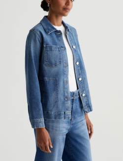 Chiro Jacket Catskills Shirt Jacket AG Cloud Soft Denim™ WOMENS TOPS Photo 2