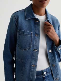 Chiro Jacket Catskills Shirt Jacket AG Cloud Soft Denim™ WOMENS TOPS Photo 3