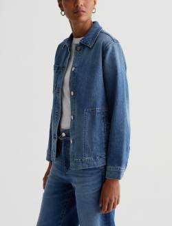 Chiro Jacket Catskills Shirt Jacket AG Cloud Soft Denim™ WOMENS TOPS Photo 5