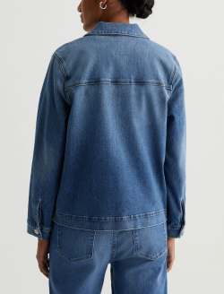 Chiro Jacket Catskills Shirt Jacket AG Cloud Soft Denim™ WOMENS TOPS Photo 6