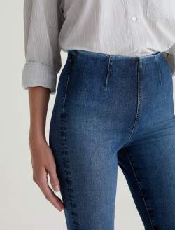 Farrah Boot Crop Moonlight Pull On Mid-Rise Boot WOMENS BOTTOMS Photo 4