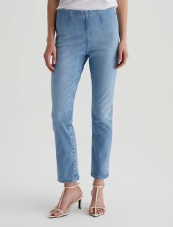 Mari Crop 360° Mirror Pull On Mid-Rise Slim Straight WOMENS BOTTOMS Photo 3