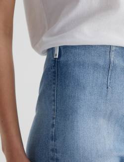 Mari Crop 360° Mirror Pull On Mid-Rise Slim Straight WOMENS BOTTOMS Photo 4