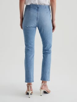 Mari Crop 360° Mirror Pull On Mid-Rise Slim Straight WOMENS BOTTOMS Photo 7