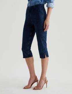 Maisie 360° Hyacinth Pull On Capri WOMENS BOTTOMS Photo 7