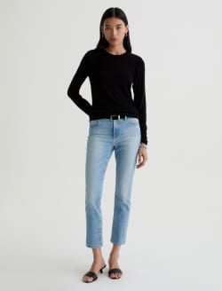 Mari Crop Jean Cruiser Mid-Rise Slim Straight WOMENS BOTTOMS Photo 2