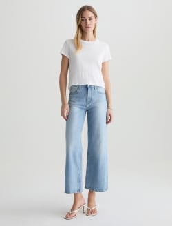 Saige Wide Leg Crop Jean Kings River Mid-Rise Ankle Fit WOMENS BOTTOMS Photo 2