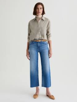 Saige Wide Leg Crop 13 Years Allure AG-ed™ Mid-Rise Fit Denim WOMENS BOTTOMS Photo 2