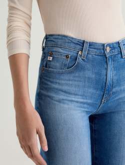 Saige Wide Leg Crop 13 Years Allure AG-ed™ Mid-Rise Fit Denim WOMENS BOTTOMS Photo 4
