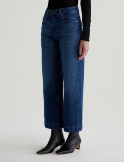 Saige Wide Leg Crop Mykonos Mid-Rise Wide Leg WOMENS BOTTOMS Photo 5