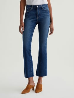 【HI FI FNK】(W) Alt Semi Boots Cut Denim Women Farrah Boot Crop 11 Years Memory at AG Jeans Official