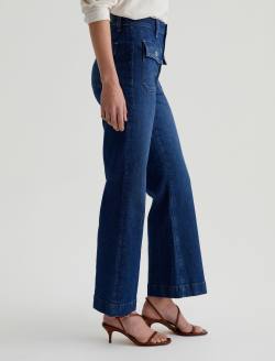 Bonnie Shallow Mid-Rise Relaxed Flare WOMENS BOTTOMS Photo 5