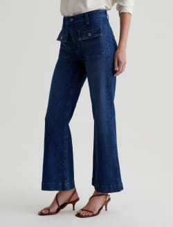 Bonnie Shallow Mid-Rise Relaxed Flare WOMENS BOTTOMS Photo 6