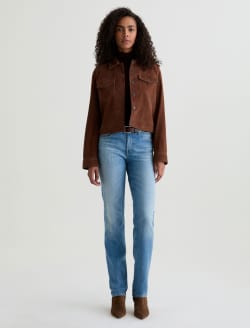 Sandra 18 Years Bisou AG-ed™ Low-Rise Straight Denim WOMENS BOTTOMS Photo 2