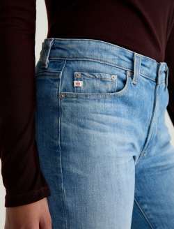Sandra 18 Years Bisou AG-ed™ Low-Rise Straight Denim WOMENS BOTTOMS Photo 4