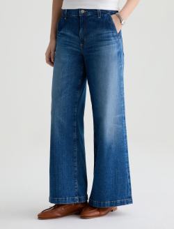 Stella Ankle Jean Owens Valley Low Slung Palazzo WOMENS BOTTOMS Photo 6