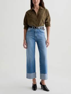 Kora Ankle Sincerely Cuffed High-Rise Wide Leg WOMENS BOTTOMS Photo 1