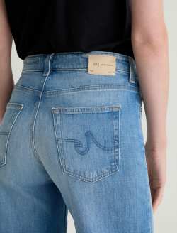 Saige Wide Leg 18 Years Bisou AG-ed™ Mid-Rise Fit Denim WOMENS BOTTOMS Photo 7