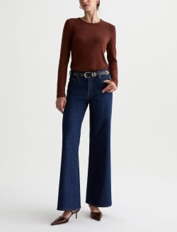 Saige Wide Leg Jean Azura Mid-Rise Fit WOMENS BOTTOMS Photo 2