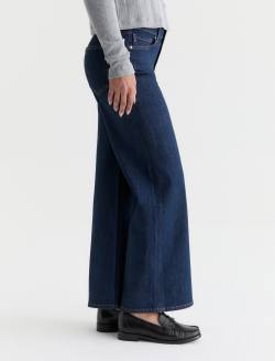 Saige Wide Leg Petite Jean Symmetry Mid-Rise Fit WOMENS BOTTOMS Photo 5
