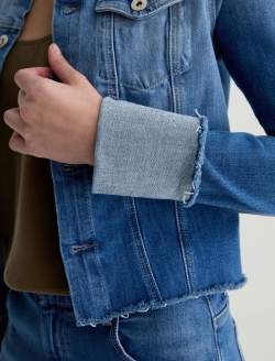 Robyn Jacket Runway Collarless Jacket WOMENS TOPS Photo 3