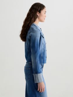 Robyn Jacket Runway Collarless Jacket WOMENS TOPS Photo 4