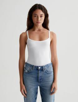 Wittney Tank Ex-White 90'S Vintage Tank WOMENS TOPS Photo 1