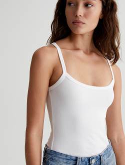 Wittney Tank Ex-White 90'S Vintage Tank WOMENS TOPS Photo 3