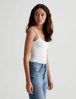 Wittney Tank Ex-White 90'S Vintage Tank WOMENS TOPS Photo 5