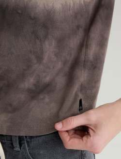 Sadie Crew Natural Dye Black Multi Earth Day Capsule WOMENS TOPS Photo 6