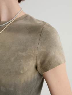 Sadie Crew Natural Dye Green Multi Earth Day Capsule WOMENS TOPS Photo 6