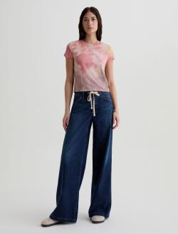 Sadie Crew Natural Dye Pink Multi Earth Day Capsule WOMENS TOPS Photo 5