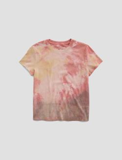 Sadie Crew Natural Dye Pink Multi Earth Day Capsule WOMENS TOPS Photo 1